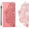  Samsung Galaxy S21 Ultra - Flower Mandala Fodral - Roséguld