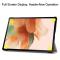  Samsung Galaxy Tab S7 FE / S7 Plus / S8 Plus Fodral Tri-Fold Roséguld
