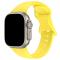 ColorPop Silikon Armband Butterfly Apple Watch 42/41/40/38 mm (M/L) Gul