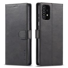 LC.IMEEKE LC.IMEEKE Samsung Galaxy A53 5G Fodral L&auml;der Svart