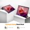  Lenovo Tab P12 Fodral Tri-Fold Läder Roséguld