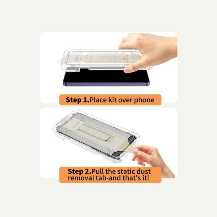 Bild 6, Tech-Protect Tech-Protect Samsung Galaxy S26 Ultra Skärmskydd QuickSetAR+