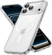  iPhone 17 Pro MagSafe Skal Transparent - Premium