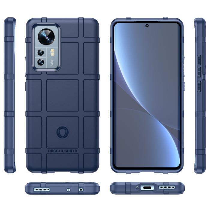 Bild 2,  Xiaomi 12 Pro Skal Robust Blå