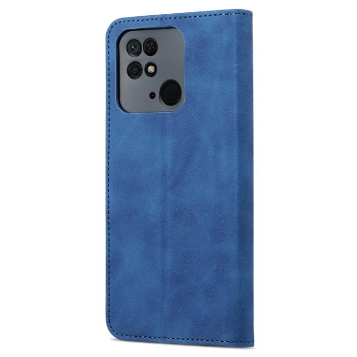 Bild 3, AZNS AZNS Xiaomi Redmi 10C Fodral Läder Blå