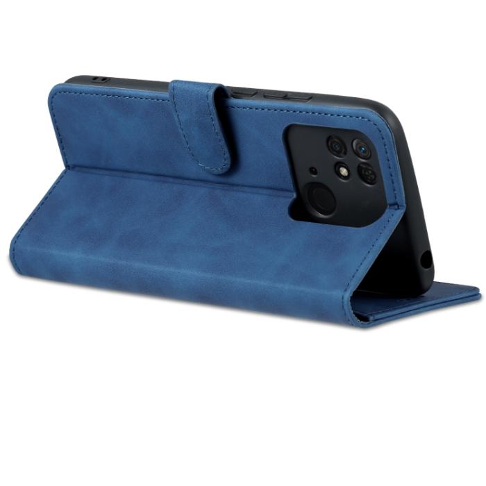Bild 5, AZNS AZNS Xiaomi Redmi 10C Fodral Läder Blå