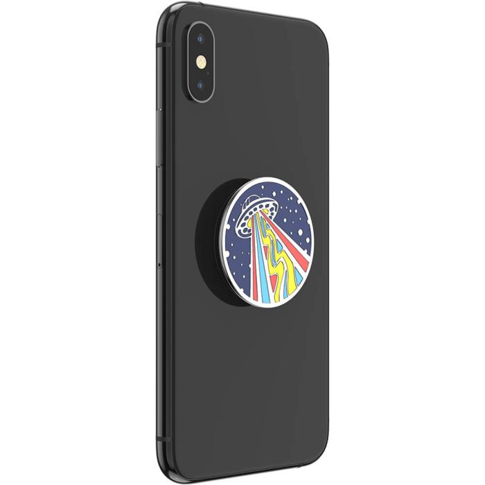 Bild 6, PopSockets PopSockets Avtagbart Grip med Ställfunktion Premium Enamel Outta This World Navy