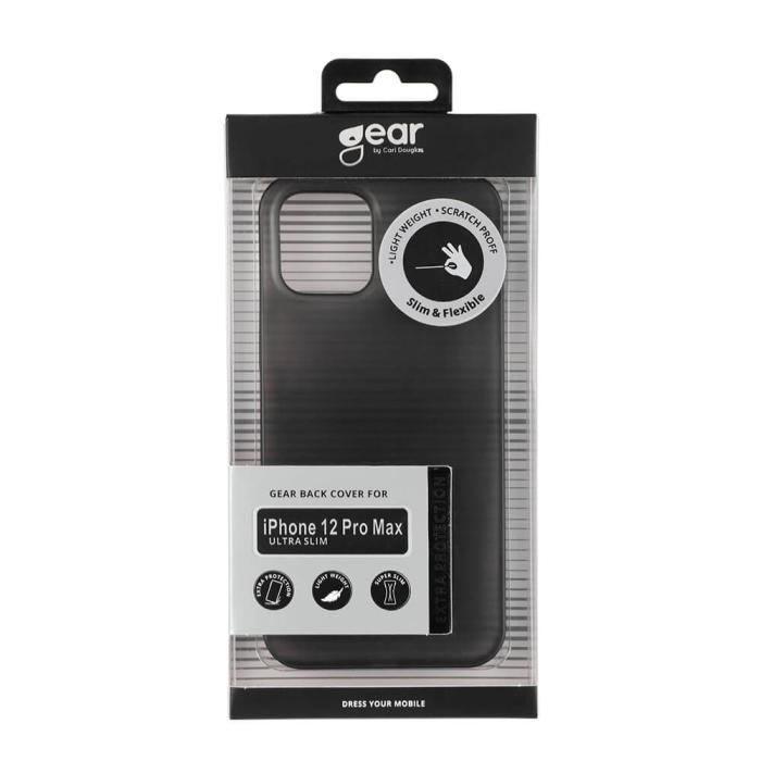Bild 2, Gear GEAR iPhone 12 Pro Max Mobilskal Ultraslim Svart