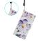  Honor Magic7 Lite Fodral Med Tryck Lila Blommor