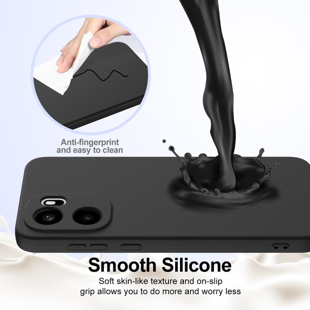  OnePlus 15R Skal MagSafe Liquid Silikon Svart
