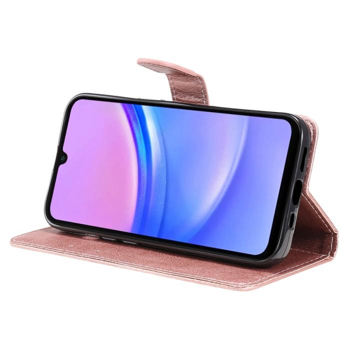 Bild 3,  Samsung Galaxy A16 Fodral Läder Roséguld