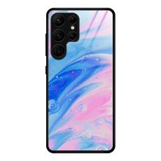  Samsung Galaxy S24 Ultra Skal H&auml;rdat Glas Rosa