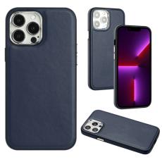  iPhone 15 Pro Max Skal L&auml;der Belagt Bl&aring;
