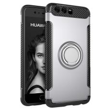  Huawei P10 - Armour Ring Skal - Silver