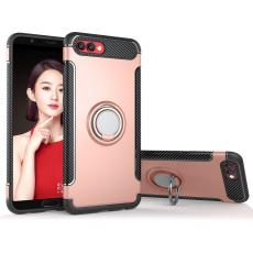  Huawei Honor 10 - Armour Ring Skal - Ros&eacute;guld