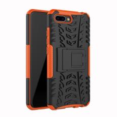  Huawei Honor 10 - Ultimata st&ouml;tt&aring;liga skalet med st&ouml;d - Orange