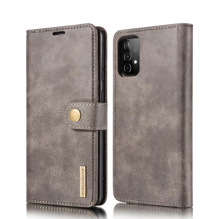 Bild 2, DG.MING Samsung Galaxy A52 / A52s - DG.MING 2in1 Magnet Fodral - Grå