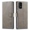 LC.IMEEKE LC.IMEEKE Samsung Galaxy A53 5G Fodral Läder Grå