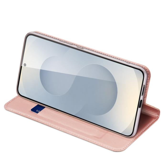 Bild 5, DUX DUCIS DUX DUCIS Samsung Galaxy S25 Edge Fodral Skin Pro Roséguld