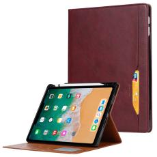  iPad Mini 2024/2021 Fodral Pennh&aring;llare Och Frontficka Vinr&ouml;d