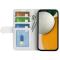  Samsung Galaxy A15 5G Fodral Läder Vit