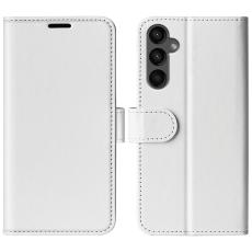  Samsung Galaxy A15 5G Fodral L&auml;der Vit
