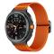 Galaxy Watch 8 46/44/40 mm Armband Justerbart Nylon Orange