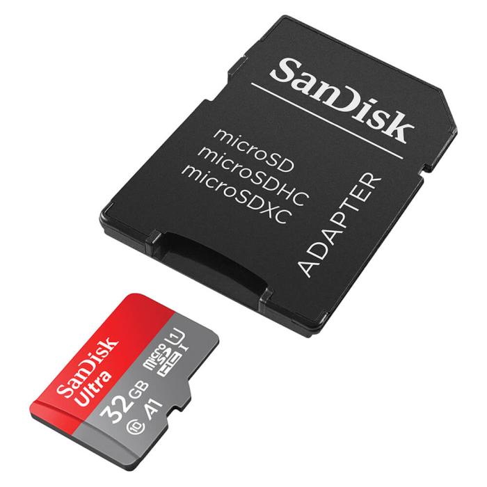 Bild 2, SanDisk SanDisk MicroSDHC Ultra Mobil 32 GB Inkl. Adapter