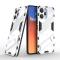  Xiaomi Redmi 12 5G/4G Skal Kickstand Hybrid Armor Vit