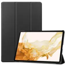  Galaxy Tab S10 Plus/S9 Plus/S9 FE Plus Fodral Tri-Fold Svart