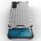  Samsung Galaxy S23 Skal Shockproof Honeycomb Textur Grå