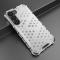  Samsung Galaxy S23 Skal Shockproof Honeycomb Textur Grå