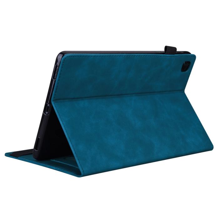 Bild 4,  Lenovo Tab M10 Plus Gen 3 Fodral Frontficka Och Pennhållare Mörk Blå