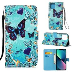  iPhone 14 Fodral Med Tryck Love Butterfly