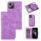  iPhone 14 Fodral 2in1 Magnet Fodral / Skal Lila