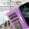  iPhone 14 Fodral 2in1 Magnet Fodral / Skal Lila
