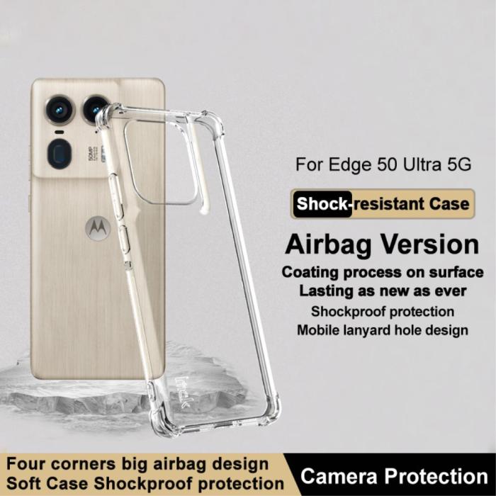 Bild 2, IMAK IMAK Motorola Edge 50 Ultra 5G TPU Skal Transparent