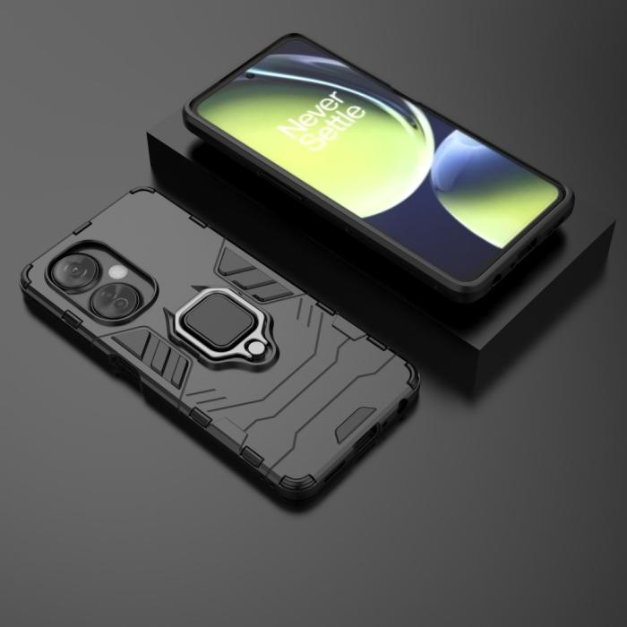 Bild 5,  OnePlus Nord CE 3 Lite 5G Skal Hybrid Armor Ring Svart