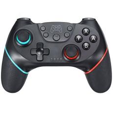 DATA FROG DATA FROG Tr&aring;dl&ouml;s Handkontroll F&ouml;r Nintendo Switch/PC Svart/R&ouml;d/Bl&aring;