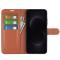  Samsung Galaxy S26 Ultra Fodral Litchi Läder Brun