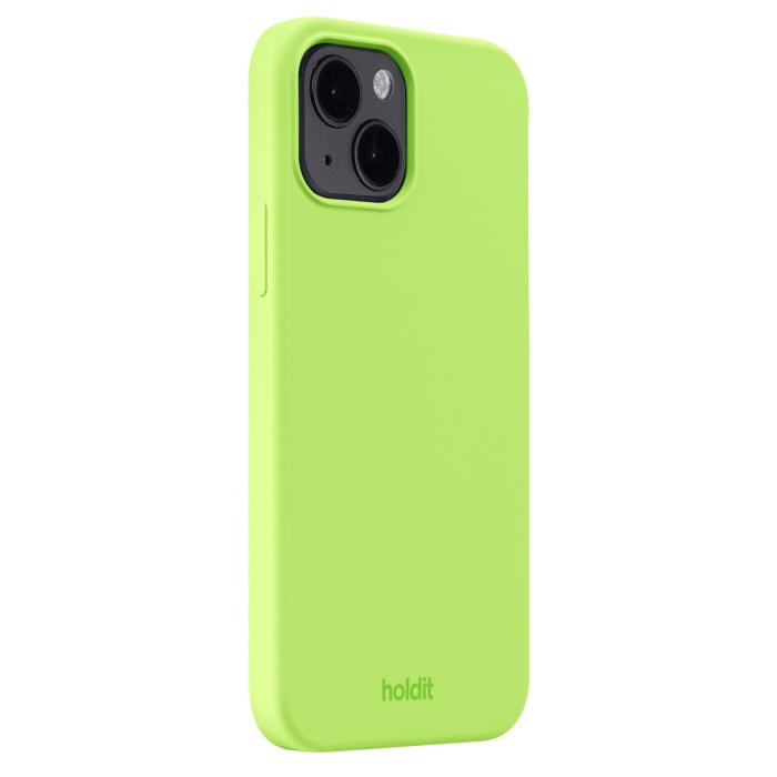 Bild 2, holdit holdit iPhone 14/13 Mobilskal Silikon Acid Green
