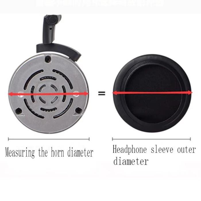 Bild 6,  Universala Öronkuddar För In-Ear Hörlurar 75 mm Skum