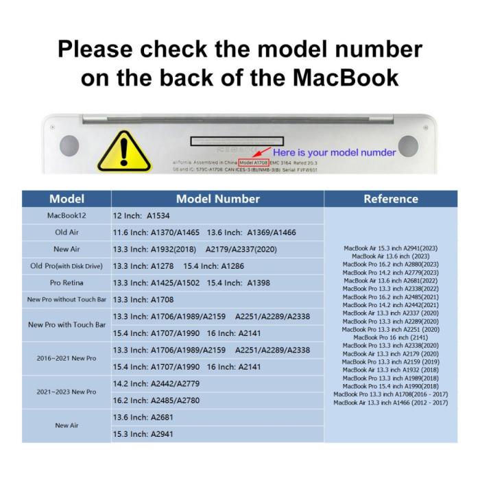 Bild 6, ENKAY ENKAY MacBook Air 15 2023 Skal Shockproof Svart Glitter