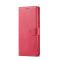 LC.IMEEKE Samsung Galaxy A52 / A52s - LC.IMEEKE Läder Fodral - Röd/Rosa