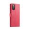 LC.IMEEKE Samsung Galaxy A52 / A52s - LC.IMEEKE Läder Fodral - Röd/Rosa