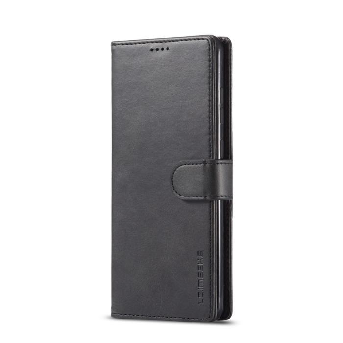 Bild 2, LC.IMEEKE Samsung Galaxy A52 / A52s - LC.IMEEKE Läder Fodral - Svart