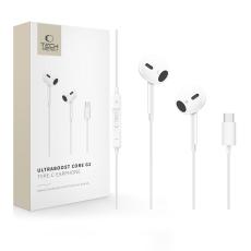Tech-Protect Tech-Protect In-Ear H&ouml;rlurar USB-C UltraBoost Vit