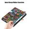  Lenovo Tab P12 Fodral Tri-Fold Läder Graffiti