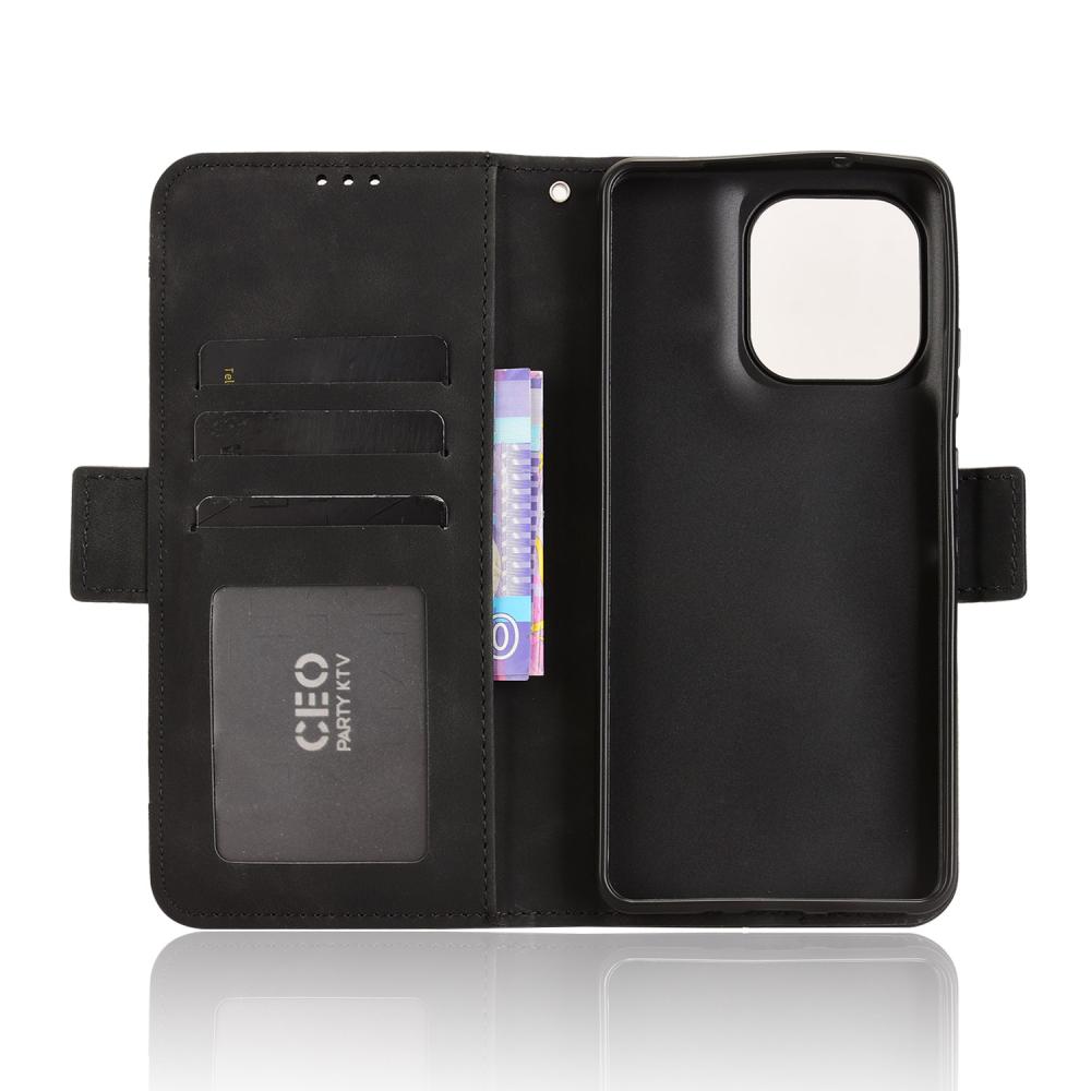  Motorola Moto G86 Power 5G Fodral Med Avtagbart Kortfack Svart