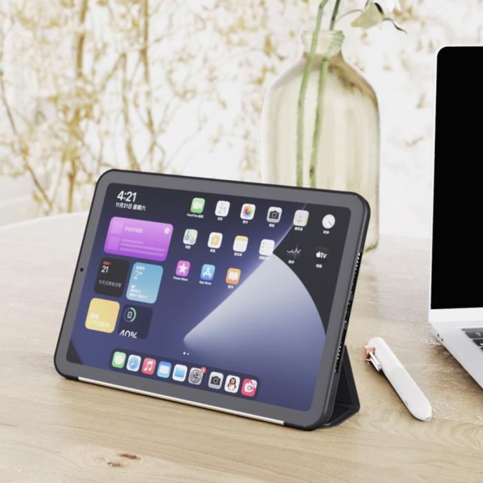 Bild 2,  iPad Mini 2024/2021 Fodral Slim Tri-Fold Svart